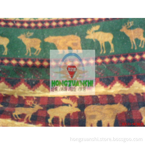 Printing Soft Coral Fleece (HZS-315)